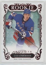 2018-19 Upper Deck Artifacts Rookies Ruby 28/399 Lias Andersson #177 8hk