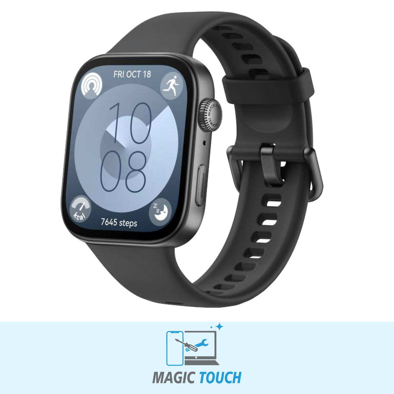 Huawei Watch Fit 3 - 1.82"" - Black - Bluetooth - Activity Tracking - Smartwatch