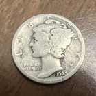 1925 MERCURY SILVER DIME ACTUAL COIN Get More Today & Save Shop Here Buy Here