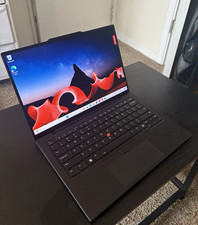 Lenovo ThinkPad X1 Carbon Gen 12 14" Intel Core Ultra 7 Win 11 Black Webcam