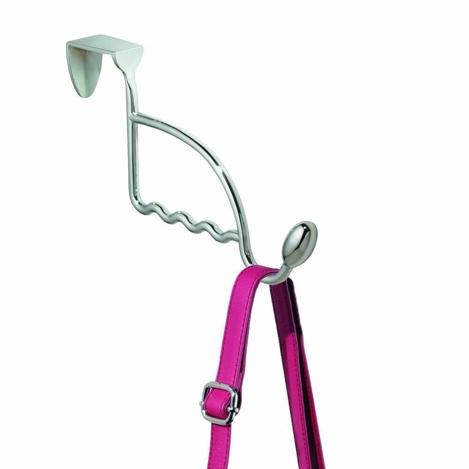 InterDesign Orbinni Over Door Valet Hook for Clothes Hangers – Storage for... - Image 3 of 4