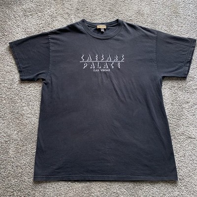 Caesars Palace Las Vegas Shirt Mens XL Made USA Vintage Black Tee