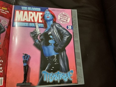 Eaglemoss the Classic Marvel Figurine Collection Mystique Issue 39 with Magazine