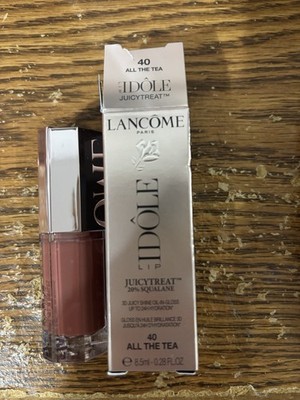 Lancome Idole Juicy Treat 3D Juicy Shine Oil In Gloss All The Tea .28oz New  TL