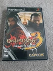 Onimusha 3: Demon Siege Playstation 2 PS2 CIB Complete