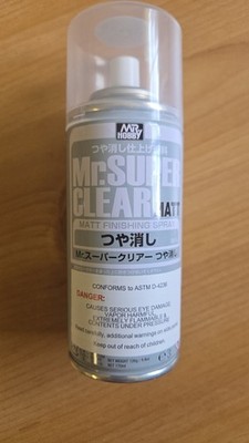 GSI Creos Mr. Hobby B514 Mr. Super Clear Matte (Flat) 170 ml Spray Can