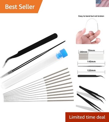 Professional Grade 13-Pc 3D Printer Nozzle Cleaner Kit for Best Printing Results