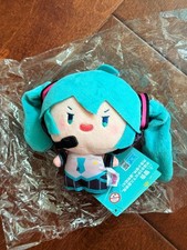 Hatsune Miku Double Ponytail Rotation Plush Doll "Mad Face" - US Seller