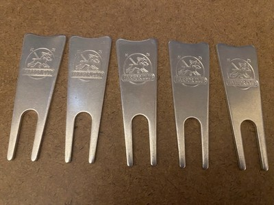 #ad 5 Metal Divot Repair Tools With Harbor Club logo. Great Stocking Stuffer $5.00