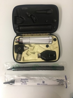 Welch Allyn 3.5V Set Otoscope Ophthalmoscope Plugin Handle - #7
