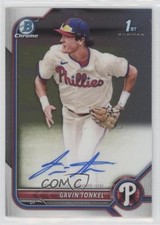 2022 Bowman Chrome Prospect Auto Gavin Tonkel #CPA-GTL Auto an9