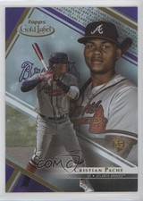2021 Topps Gold Label Class 2 Purple 40/75 Cristian Pache #13 1k2s