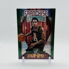 2019-20 Donruss #3 Lou Williams Franchise Features Green Flood