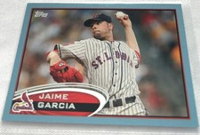 2012 Topps Series 1 Baseball Jaime Garcia St. Louis Cardinals Walmart Blue #3