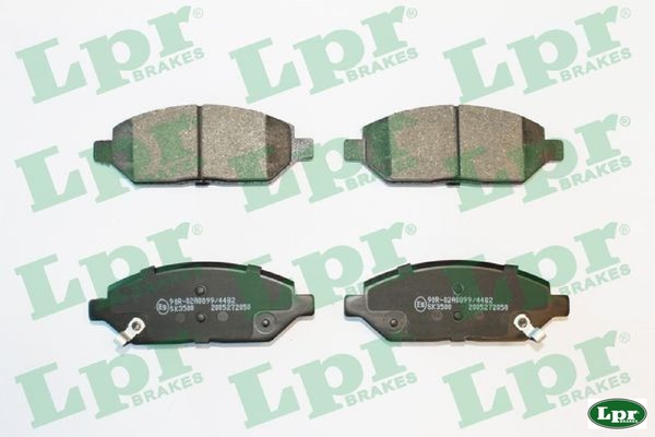 Lpr 05P2050 Bremsbelagsatz FüR Scheibenbremse Bremsbelagsatz BremsbeläGe-image