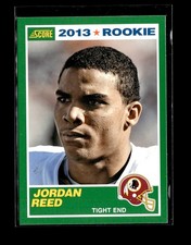 Jordan Reed RC: 2013 Score Rookie Card #379. rookie card picture