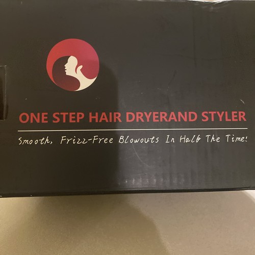 One Step Hot Air Brush Straighten And Dry Hair  Used Only Once And Cleaned