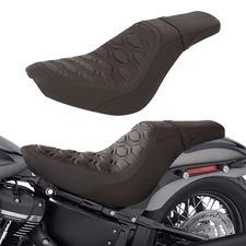 Driver & Passenger Seat Fit For Harley Softail Deluxe Street Bob Slim 2018-2025