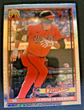 2026 Topps Series 1 - 1991 Topps Chrome Silver Pack Mojo Gunnar Henderson...