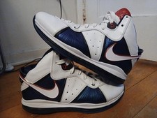 Nike LeBron 8 Veterans Day Sneakers White/Navy, Size 13 Buy Nike Lebron 8  main image 3