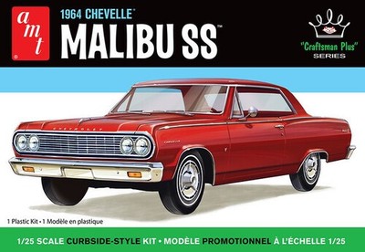 AMT 1964 Chevy Chevelle Malibu Super Sport Craftsman Plus 1/25 Scale Model Kit [