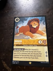 【値下げ】エンチャンテッド　ムファサ Auction Prices Realized Tcg Cards 2024 DISNEY LORCANA EN 5