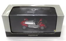 Caterham Super 7 Cycle Fender 1/43 Scale Model Red Display + stand 14Y+ JAPAN