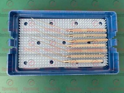 Richards Maxillary Sinus Probe Set of 7 Elevator & Knife with case