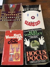 Kurt Vonnegut 4 Book Lot
