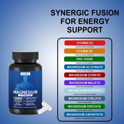 Seven-Source Magnesium Complex Capsules
