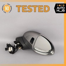 15-18 Porsche Cayenne 958 Right Side Rear View Door Mirror W Blind Spot Oem