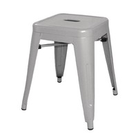Bolero Bistro Niedriger Hocker Aus Verzinktem Stahl (4 StüCk)