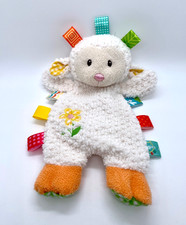 Taggies Signature Mary Meyer Lovey Plush Toy Security Blanket Baby Sheep Lamb