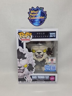Funko Pop! Baek Yoonho Chase Flocked Pre-Release Exclusive #2273 W