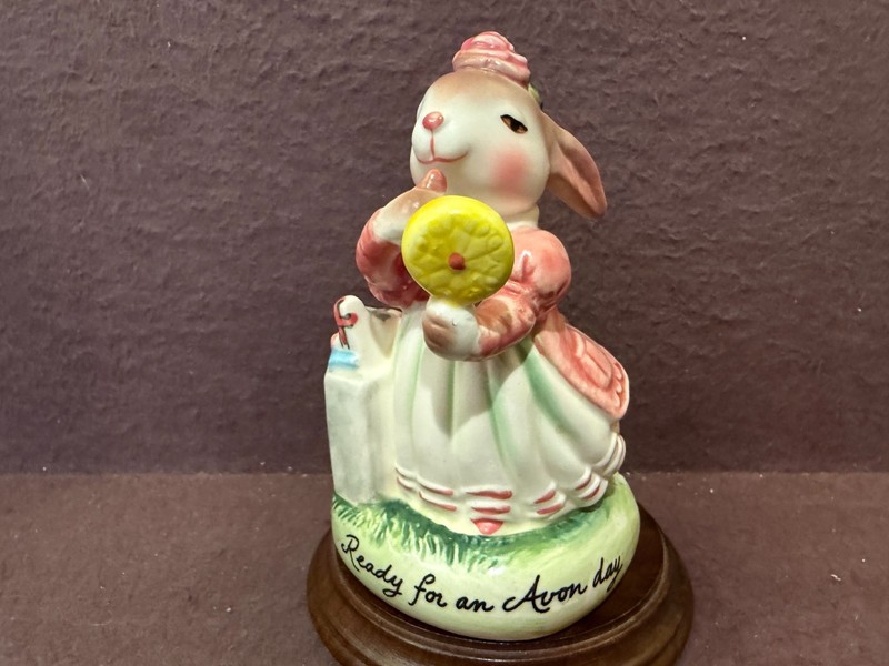 Avon “Ready for an Avon Day" Precious Moments Collection Bunny