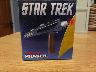 PHASER STAR TREK MEGA MINI KITS Running Press Boxed Electronic