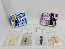 y11 Garage Kit Sakura Wars 3 Glycine Blueメール & Hanabi 1/8 Unopened Garage Kit S