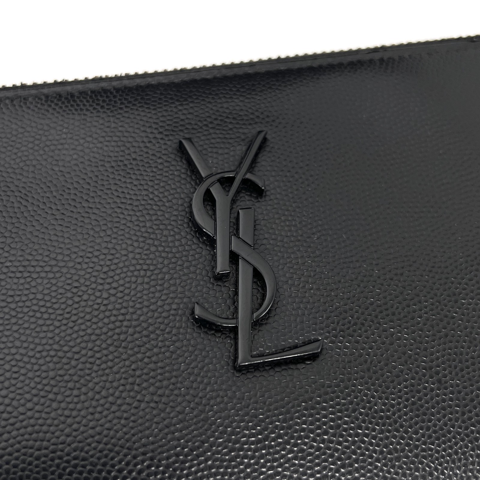 Saint Laurent Monogram Clutch Bag Nero (453249) 142622974