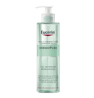 Eucerin DermoPure Cleansing Gel 400ml Acne Prone Skin Face Wash