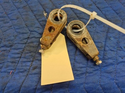1982 Honda CM450 E CM450E Chain Tension Adjusters Swing Arm
