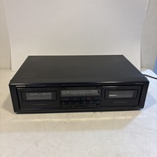 Onkyo Stereo Double Cassette Recording Tape Deck TA-W111 - TESTED  WORKS 