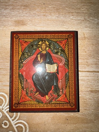Orthodox Christian Wooden Icon of Jesus Christ