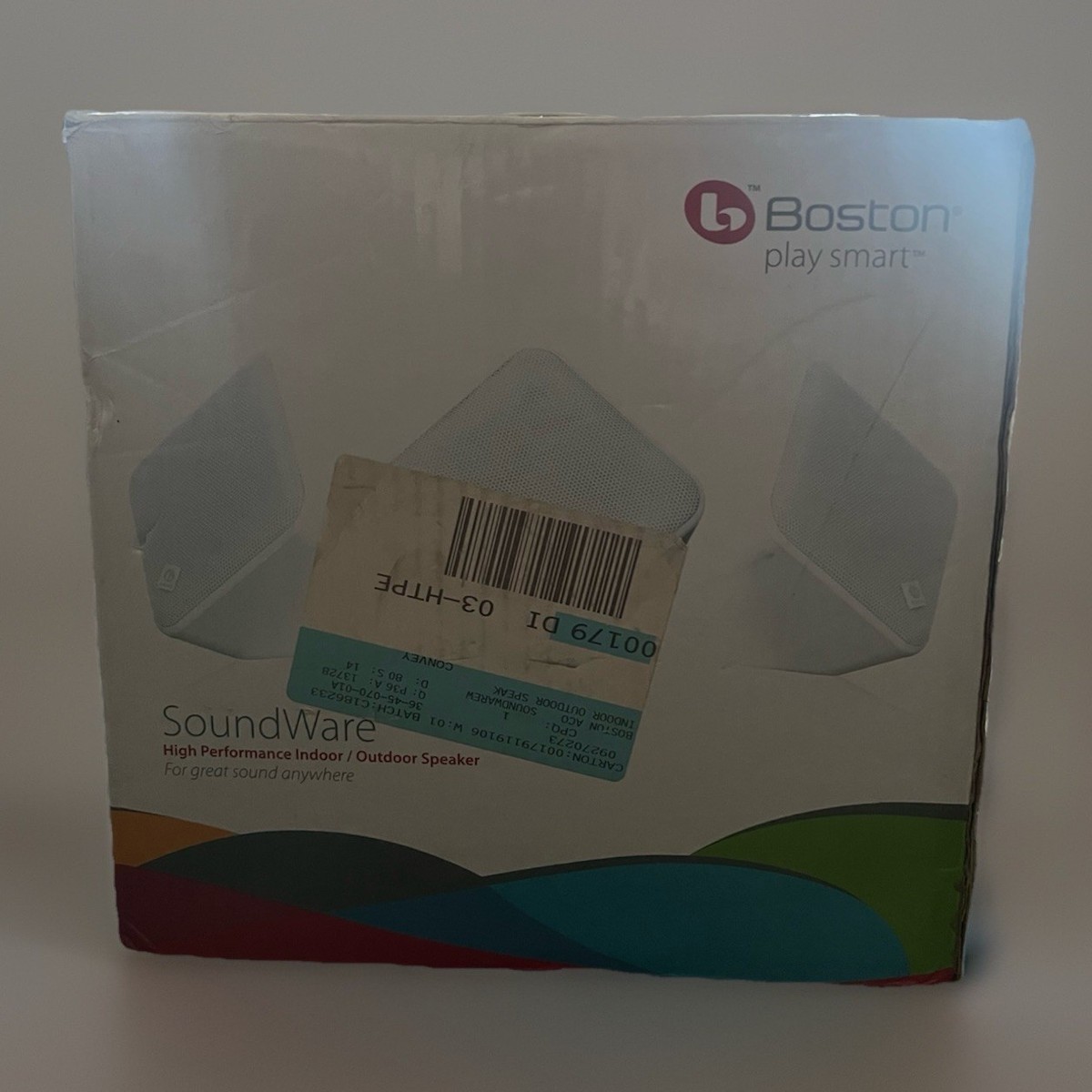 Boston Acoustics SoundWare Indoor / Outdoor Speakers for sale