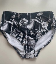 FANTASIE COCOA ISLAND HIGH RISE  BIKINI BOTTOM SIZE L  (14 UK ) BNWT