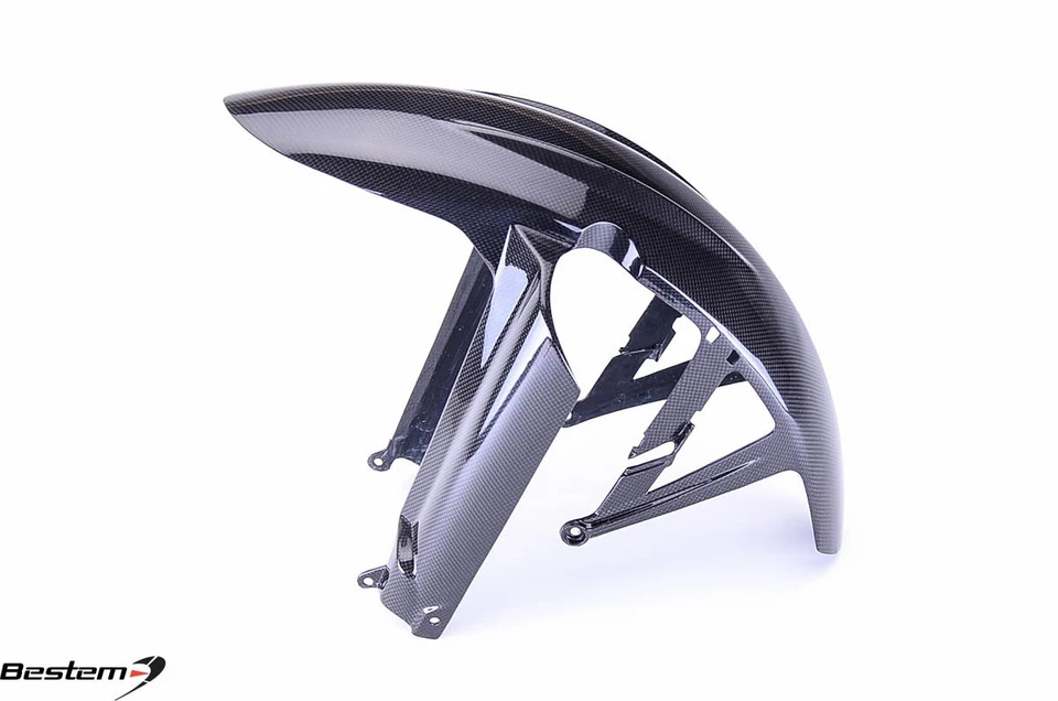 2008-2015 BMW F800GS Adventure Carbon Fiber Front Fender Mudguard Fairing 100% - Image 4 of 4