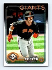#PD-132 2024 Topps Pro Debut + Cole Foster Giants