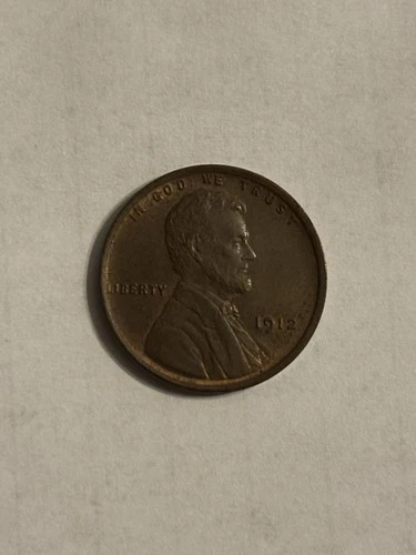 1912-P Lincoln Wheat Cent XF / EF Condition