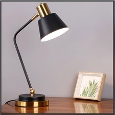 E27 Metall Retro Schreibtischlampe Tischlampe Arbeitslampe Leselampe Büroleuchte