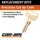 Can-Am Defender Maverick Outlander Key Replacement Cut to Code 2700–3217