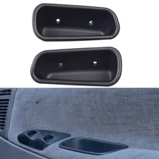 Pair Car Front Door Pull Handle Cup RH LH For 1994-2001 Dodge Ram 1500 2500 3500